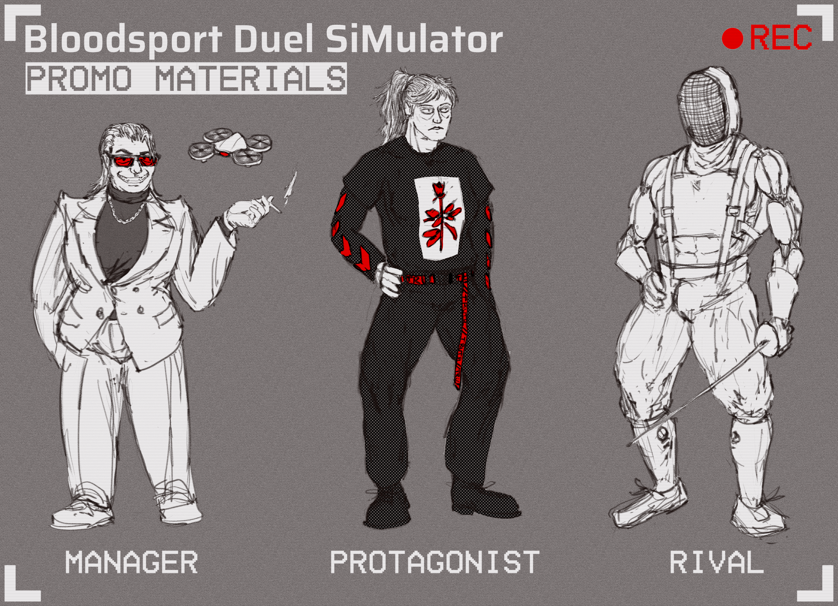 I love these three terrible people so much already. I can't wait for you all to meet them.